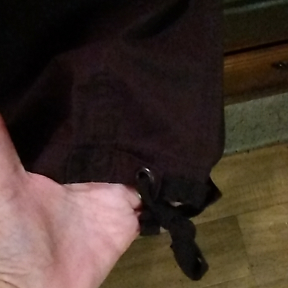 Size 8 NWT Johnathan Ross Intro dark brown capris - Picture 5 of 8